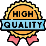 Quality assurance icon representing RYZEAL Sourcing apparel manufacturing and sourcing company in Bangladesh delivering high quality garments