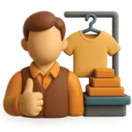 Expert team icon representing professional apparel sourcing support by RYZEAL Sourcing, an apparel manufacturing and sourcing company in Bangladesh.